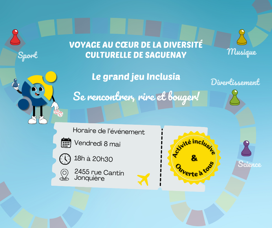 Le grand jeu Inclusia : Se rencontrer, rire et bouger! - Groupe Inclusia